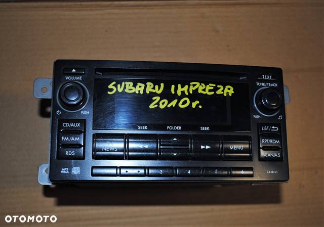 Radio Subaru Impreza 2010r. - 1