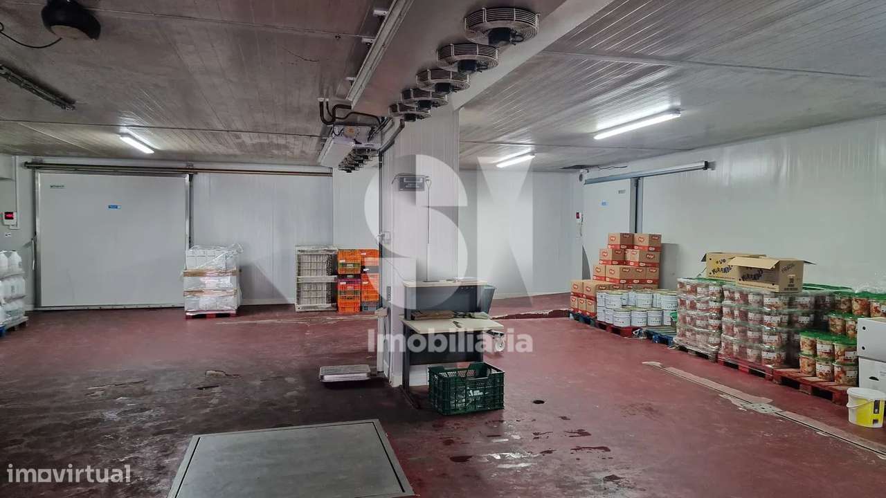 Armazém | câmara de frescos e congelação | Plataforma 6t | Rebordosa - Grande imagem: 2/16