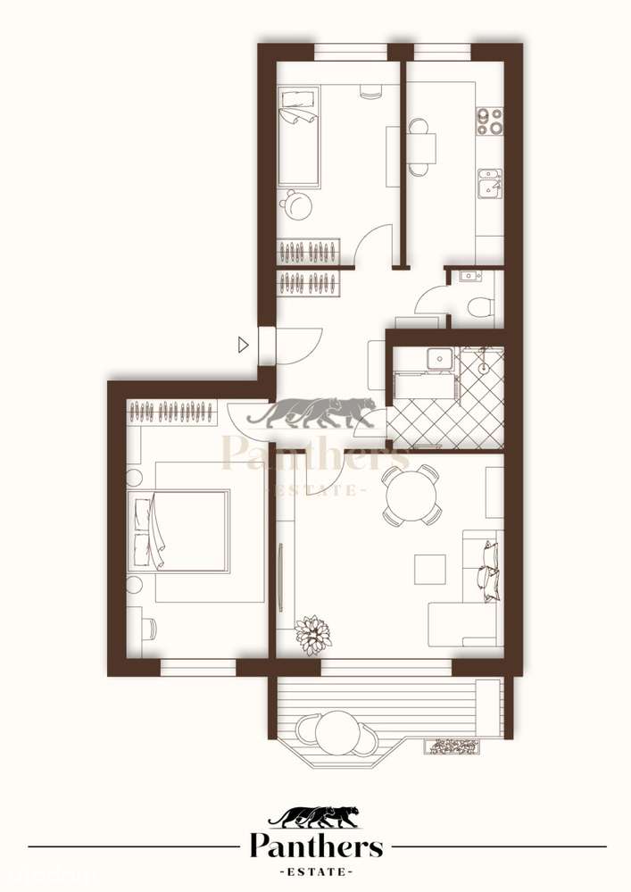 Gdańsk Siedlce, 3 pokoje, gotowe do wprowadzenia-15