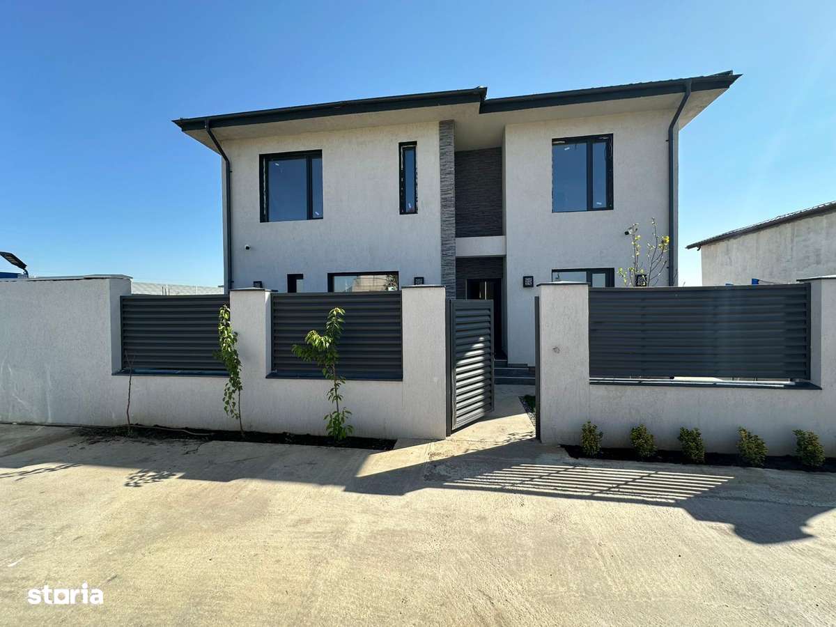 Casă nouă de vânzare în Berceni, Ilfov – 5 camere, terasă acoperită - Imagine principală: 4/14