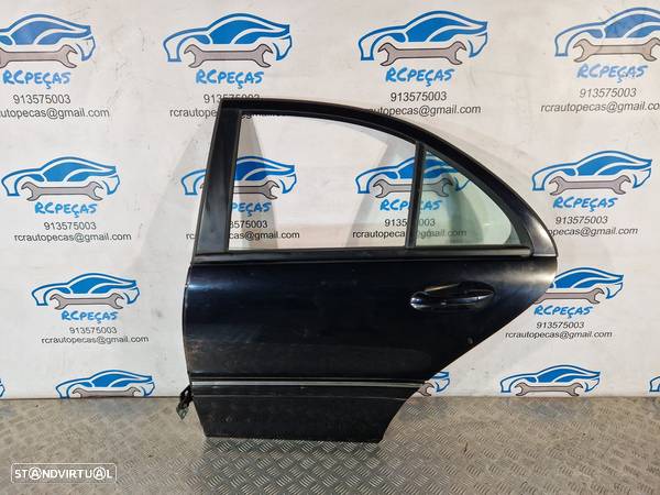 PORTA PORTAS TRASEIRA TRÁS ESQUERDA MERCEDES BENZ CLASS C W203 SEDAN CARRO A2037300105 2037300105 FECHO ELEVADOR MOTOR PUXADOR VIDRO - 2