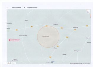 Działka rolna Sławka Mała gmina Kozłowo dzierżawa