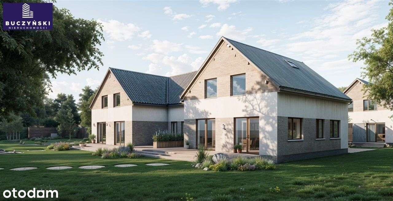 Działka z pozwoleniem na budowę 4 domów.-0