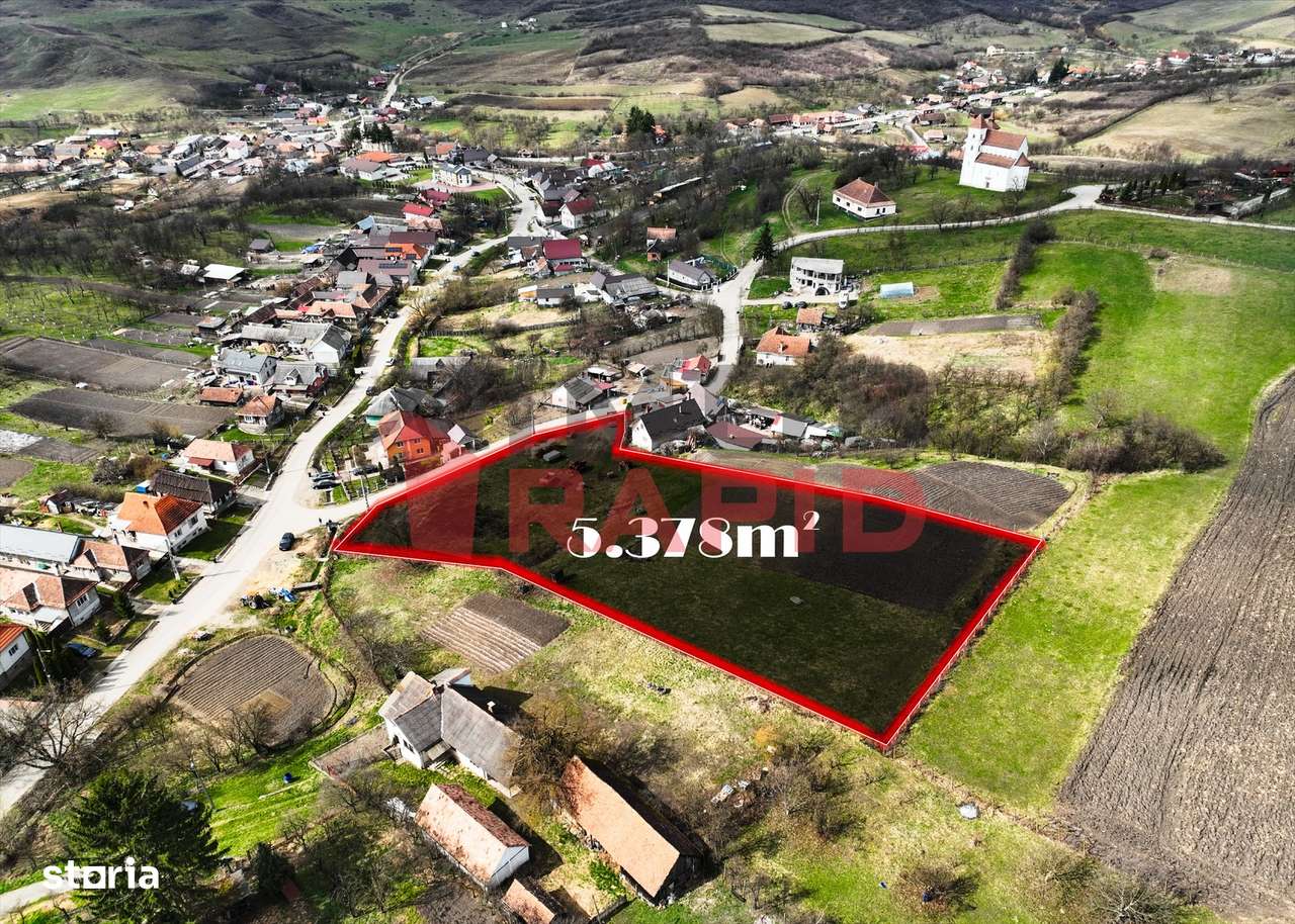 Teren intravilan la 15km de Bistrita in Herina-8