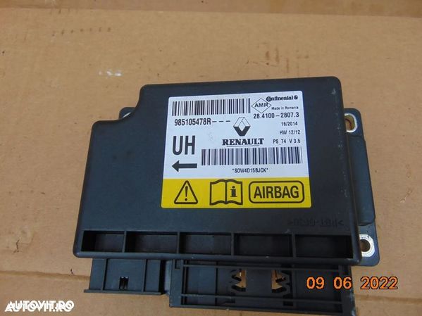 Modul airbag Renault Megane 3 an 2008-2016 calculator ecu dezmembrez - 1