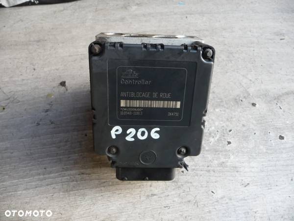 PEUGEOT 206 POMPA STEROWNIK 10094811083 ABS - 1