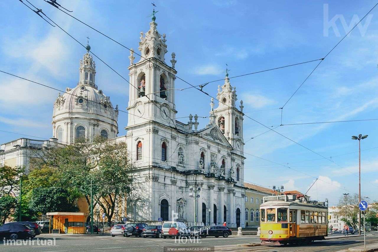 Lisboa, Campo de Ourique - Imóvel c/ projeto aprovado, para Moradia T5-7