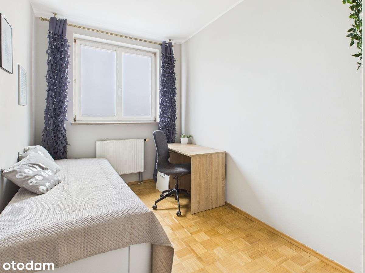 Jasne 2 pokoje z balkonem i panoramą Tarchomina –-8