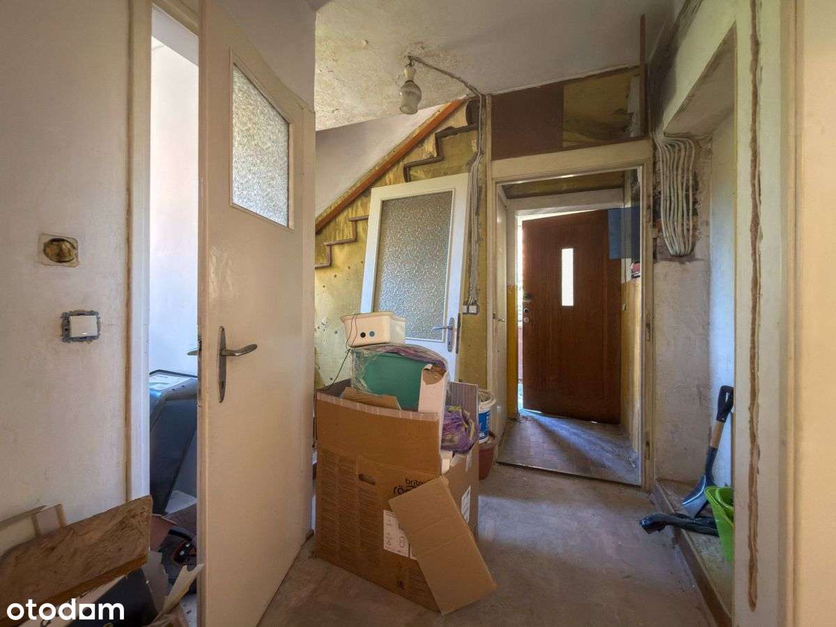 Kostka z lat 70 , 130m od lasu - Oborniki Śląskie-14