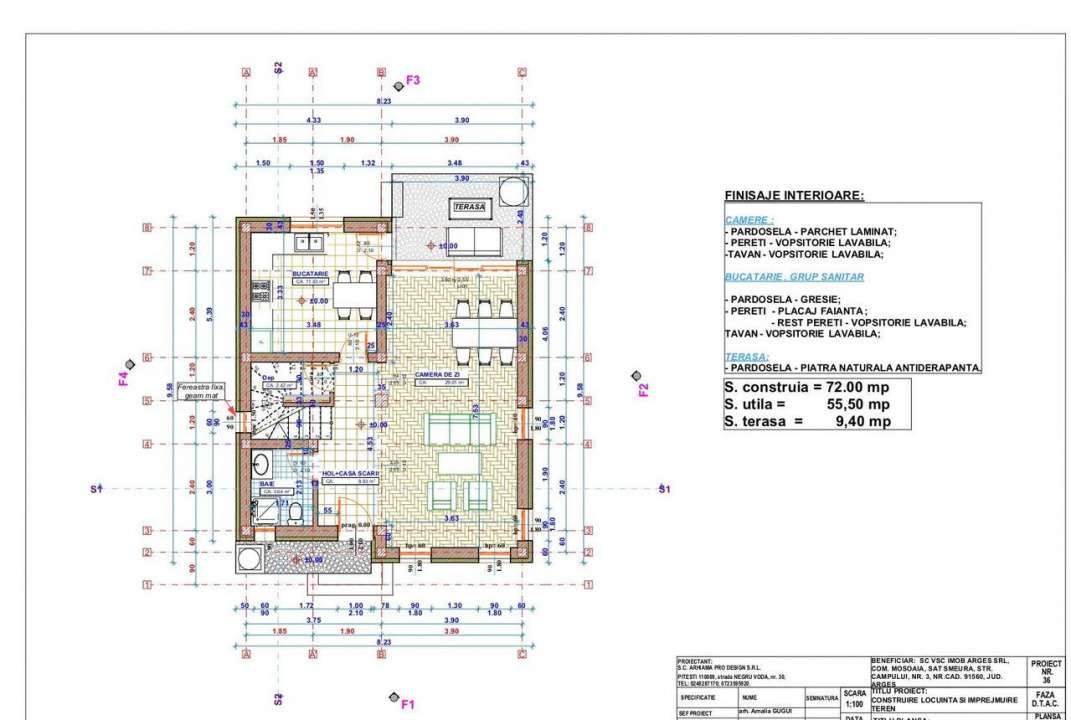 Case moderne de vanzare – Trivale, Str. Campului, Pitesti - Imagine principală: 2/8