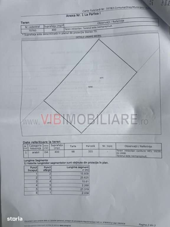 Teren Balotesti 400 mp -stradal - asfalt - Imagine principală: 3/4