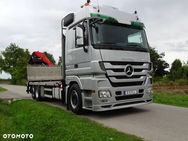 Mercedes-Benz Actros 2544 HDS Palfinger 29002 sprowadzony z Niemiec pod kontenery zestaw z przyczepa - 13