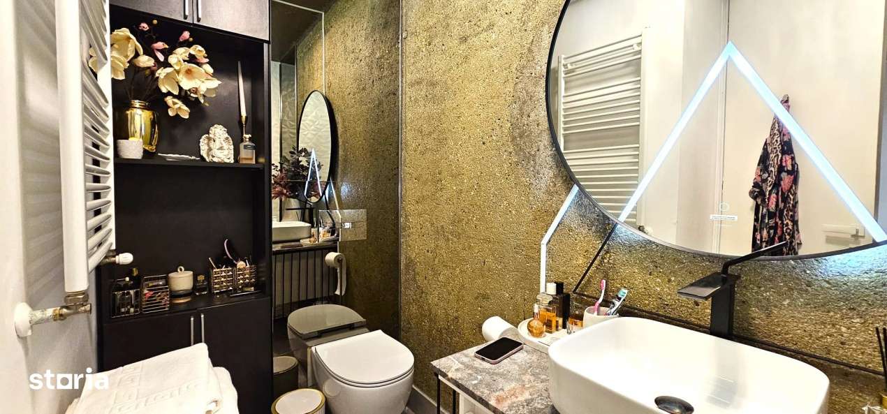 Apt LUX 2 camere, mobilat, utilat, loc de parcare INCLUS-14