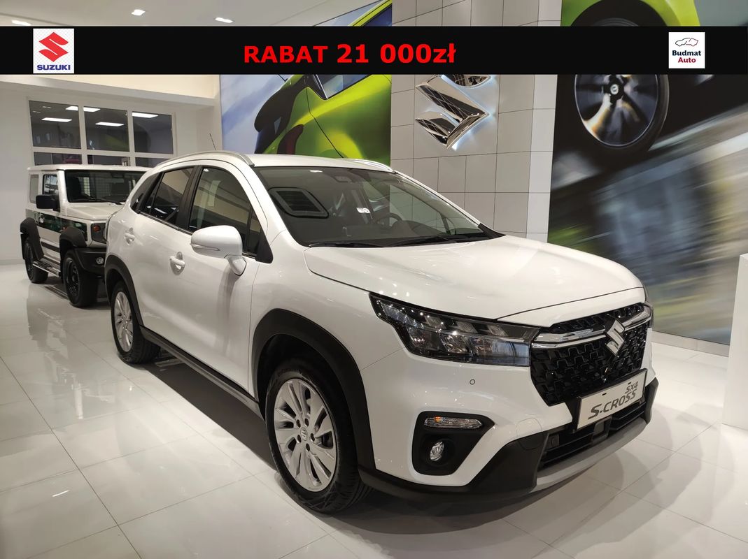 Suzuki S-Cross Premium 116KM 2WD Automat/KeyLess/Camera/Led