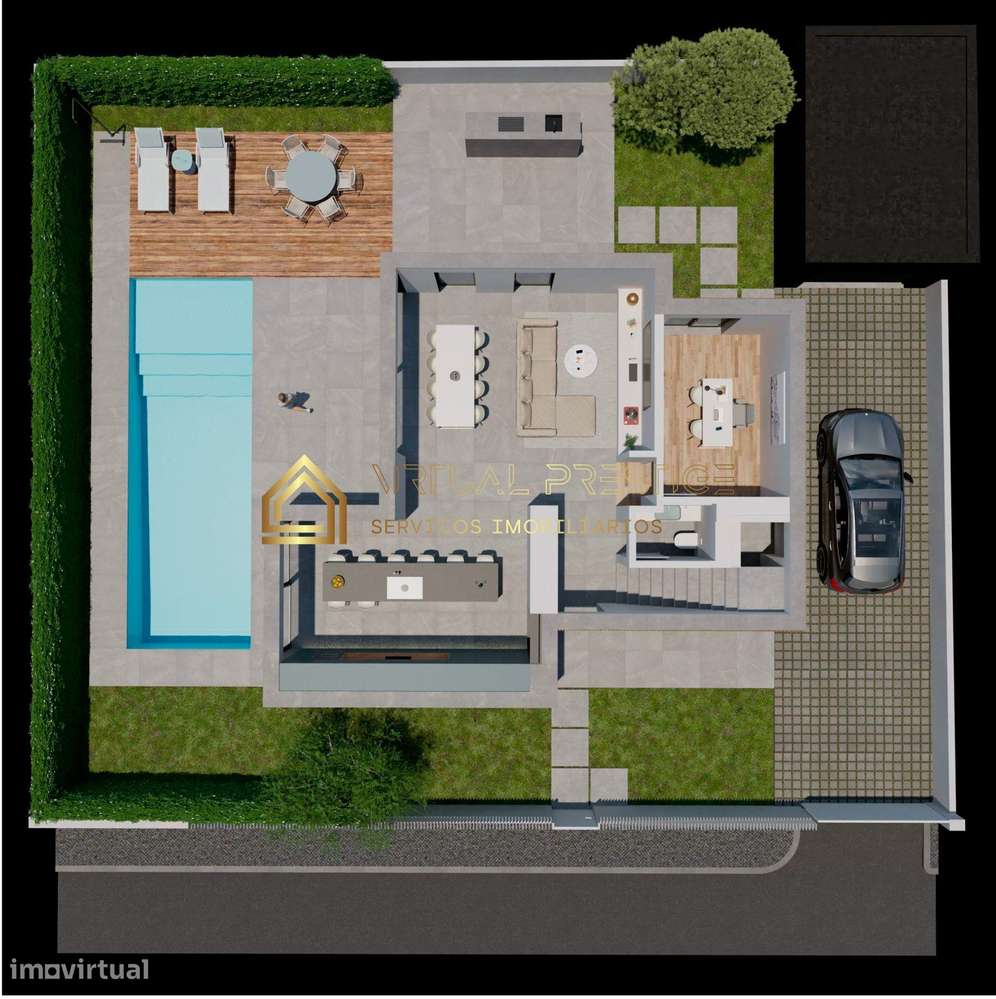 Moradia T4 com master suite c/ closet | Piscina | perto da praia e...-15