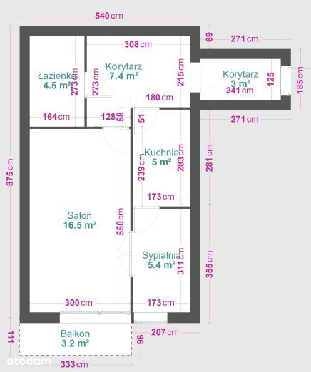 Mieszkanie 2 pok 39 m2, Metro, Świetna Lokalizacja