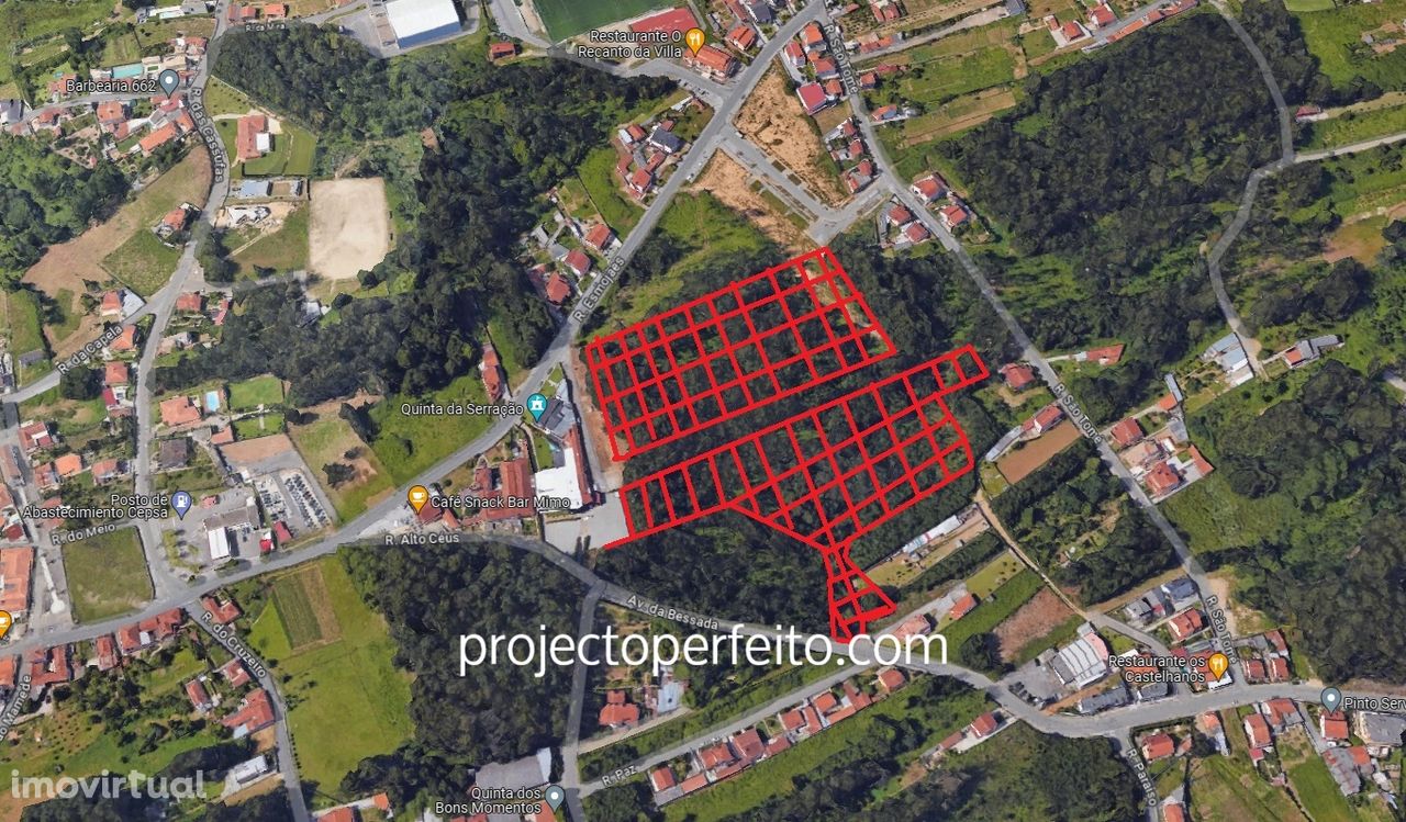 Terreno Para Construção  Venda em Nogueira da Regedoura,Santa Maria da