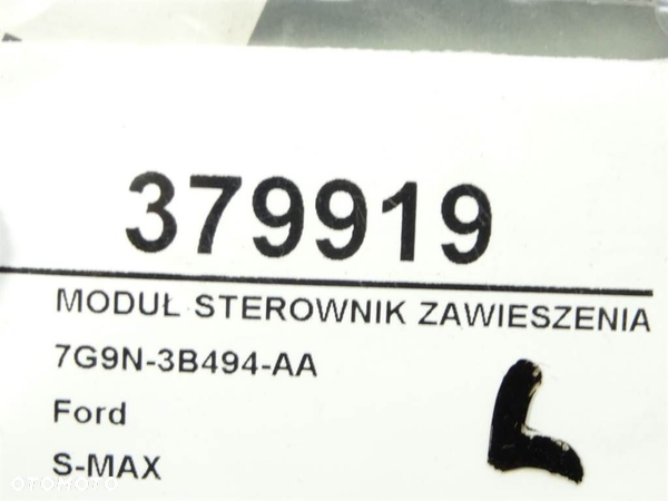 MODUŁ STEROWNIK ZAWIESZENIA FORD S-MAX (WA6) 2006 - 2014 2.0 TDCi 103 kW [140 KM] olej napędowy - 5