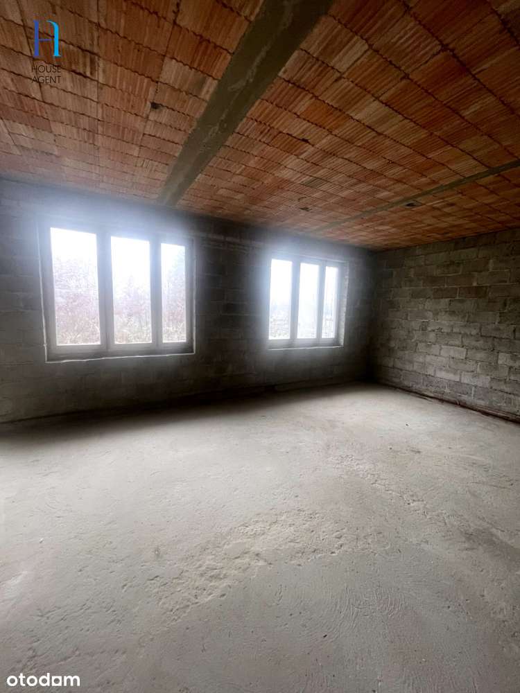 Dom do wykończenia-duża działka,blisko Częstochowy-5