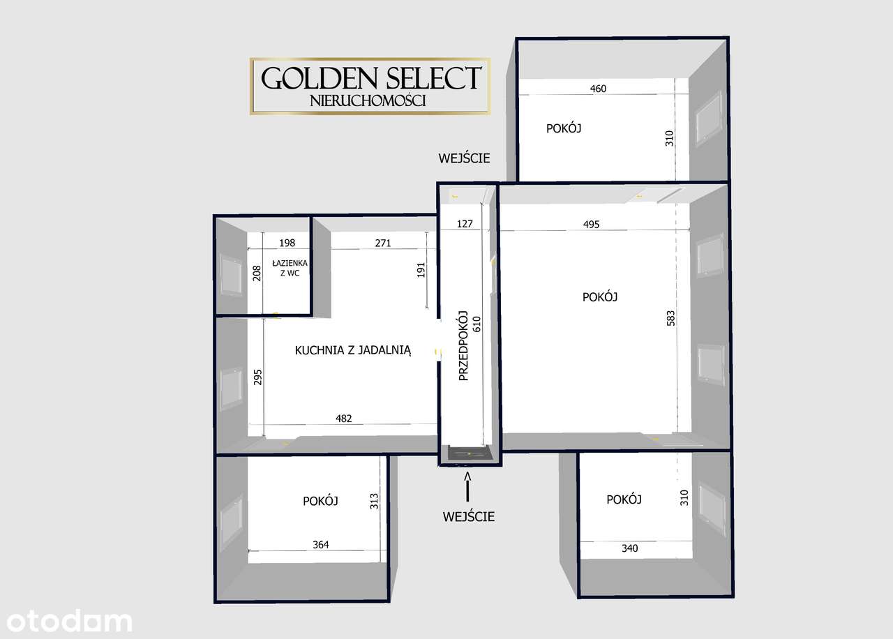 Kobierzyce | Sportowa | Top lokailzacja | 4 pokoje | Do remontu |-17
