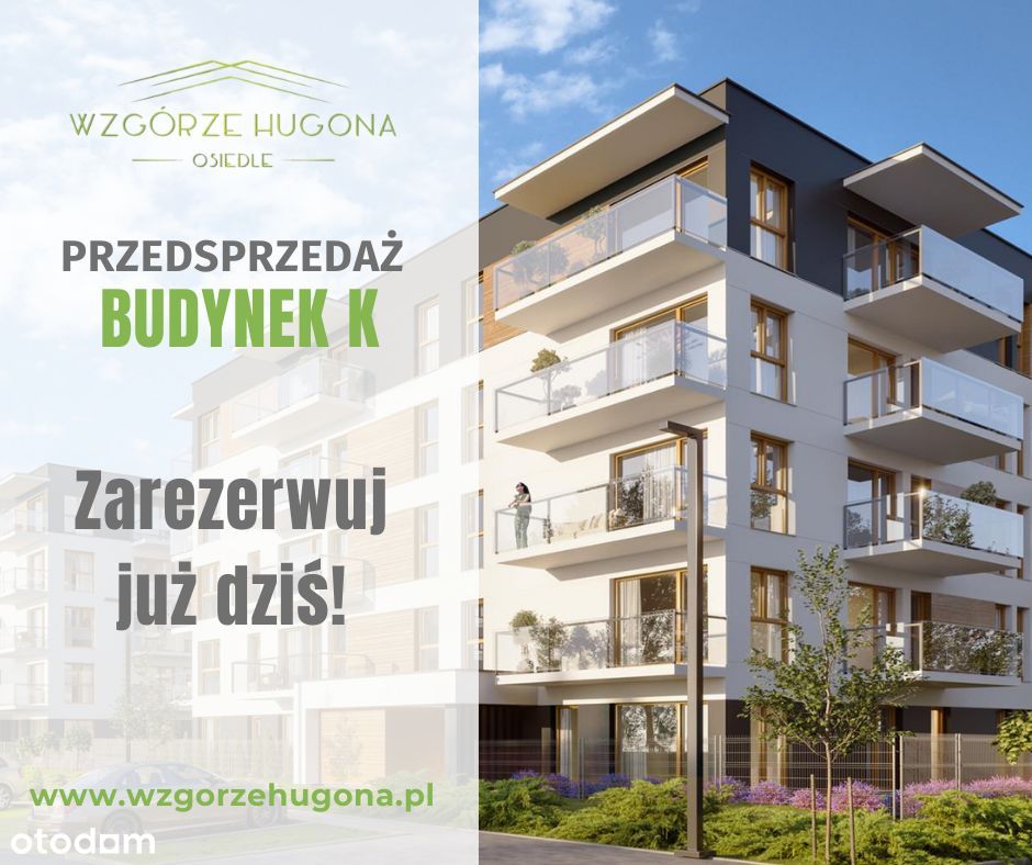 Wzgórze Hugona | Dwupokojowe Mieszkanie K.1.02