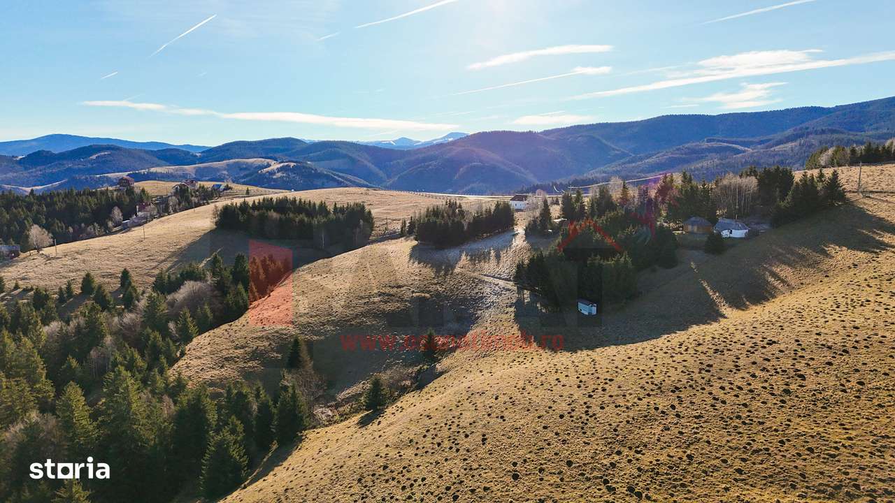 Ocazie: Teren INTRAVILAN pe drumul paltinisului, panoramic |SkyView - Imagine principală: 4/11