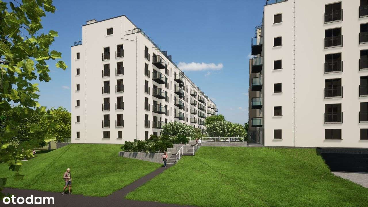 NOWE 2-pokojowe m. z tarasem, Wieniawskiego-3