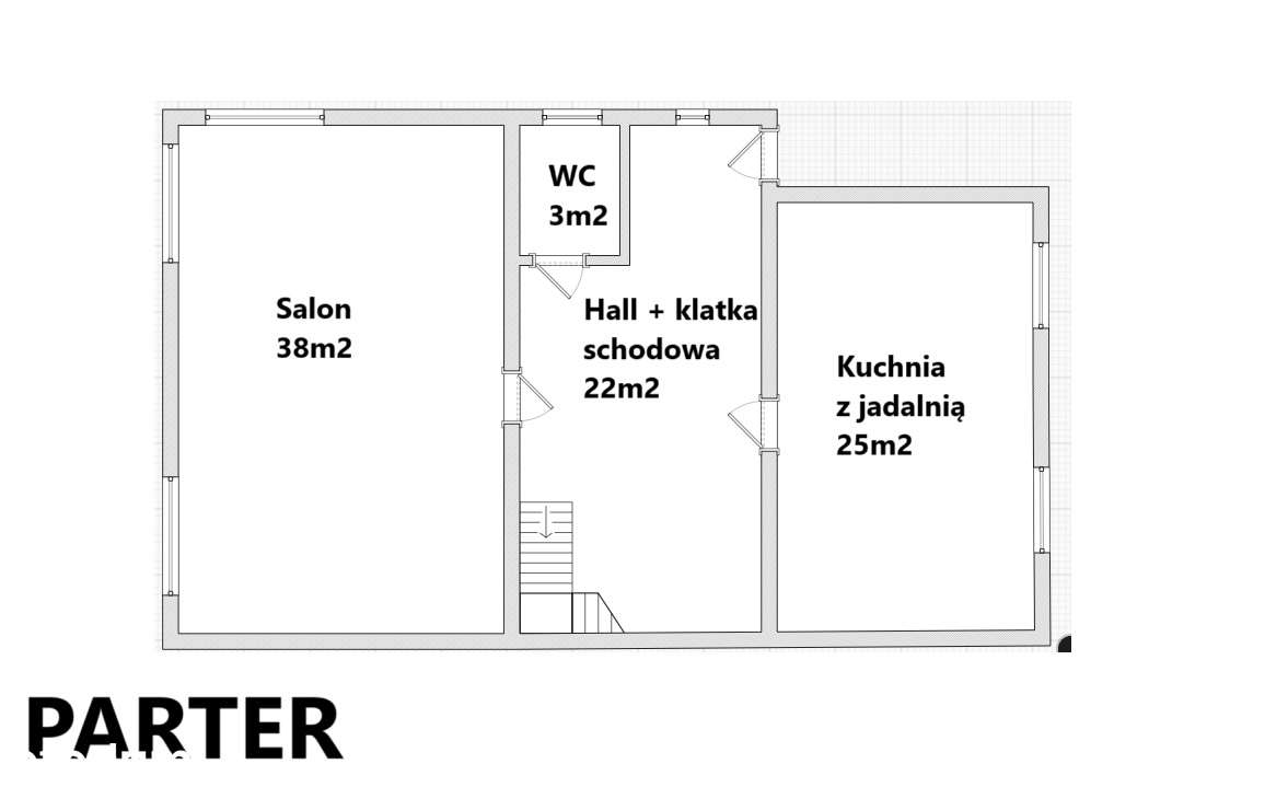 Dom o pow. 265m2 na działce 768m2 ul. Grunwaldzka-17
