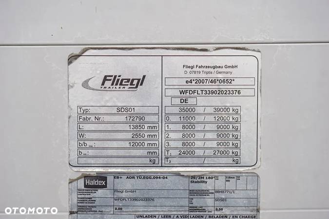 Fliegl PLATFORMA + KŁONICE / OŚ PODNOSZONA - 11