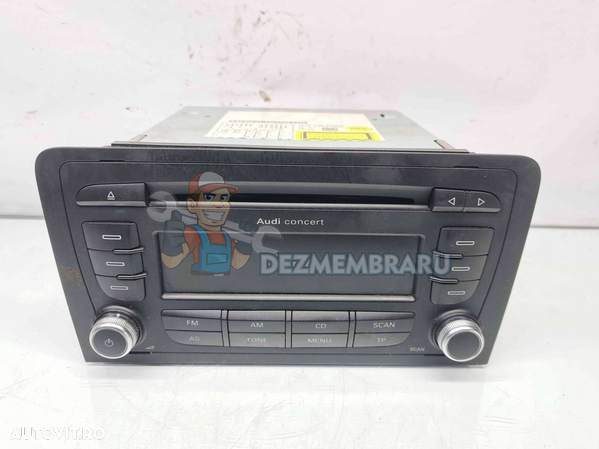 Radio CD Audi A3 Sportback (8PA) [Fabr 2004-2013] 8P0035186AB - 1