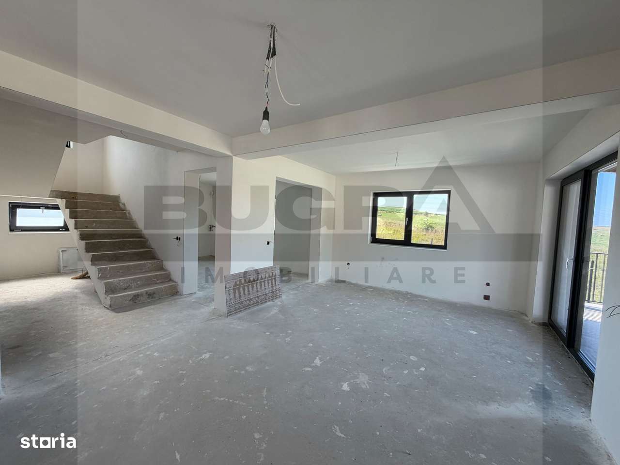 Casa individuala de 120mp, teren 500mp, finisata modern, zona Chinteni-12