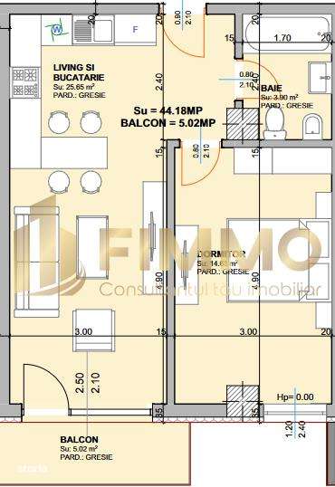 Bloc nou Alexandru cel Bun | ETAJ 2 | ID: 673 - Imagine principală: 4/4