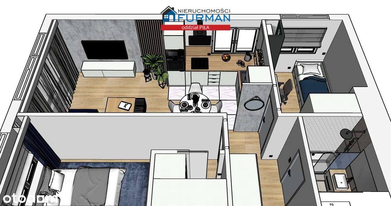 Mieszkanie na sprzedaż, Piła, 3 pokoje-3