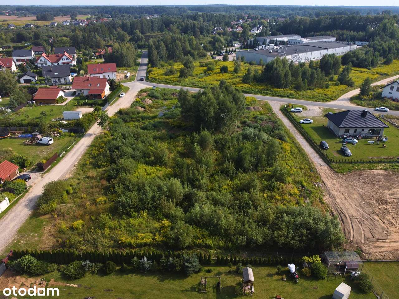 Ługwałd/Dywity - działka 1500m² - MPZP i MEDIA-3