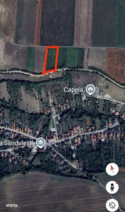 COMISION 0%!!! Teren intravilan, 5800 mp, in Sandulesti - Imagine principală: 4/4