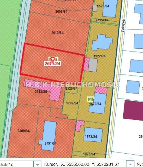 Działka, 1 133 m², Tychy-3