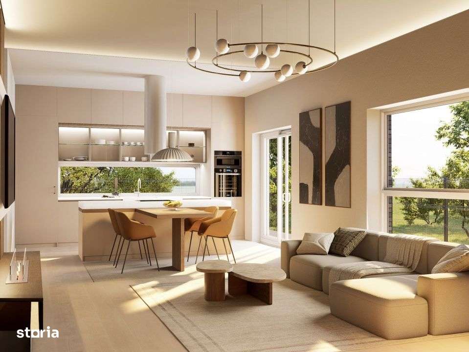 Duplex Modern – 4 Camere | Curte Interioara de luminina - 0% COMISIO-6