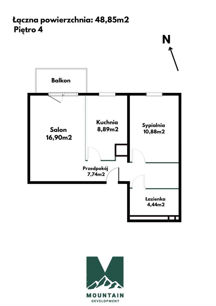 2 -Pokoje / Super Lokalizacja/ Idealne na Start-2