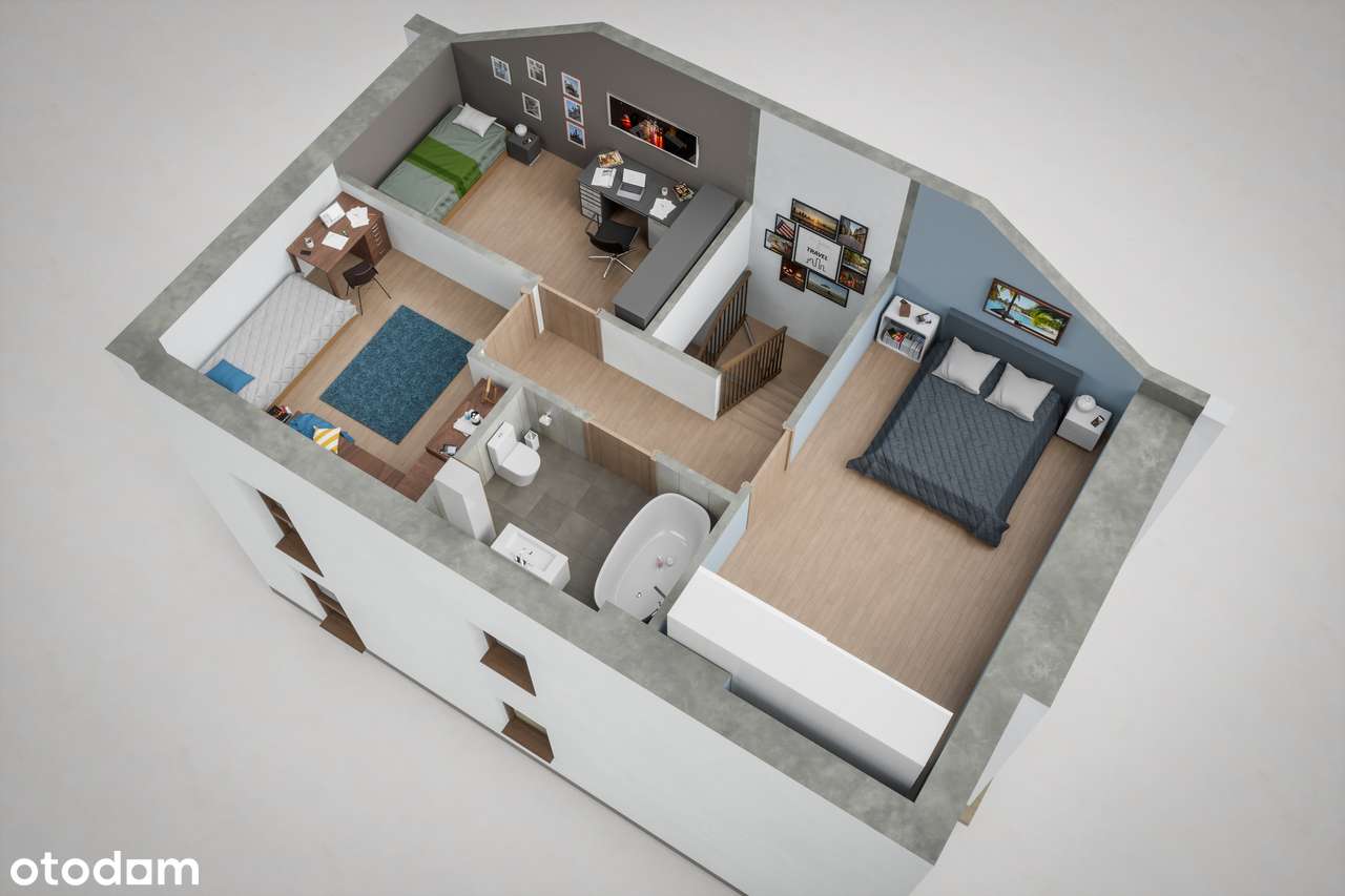 Rodzinne 101 m² – jasne wnętrza, dobra lokalizacja, duży ogród!-4