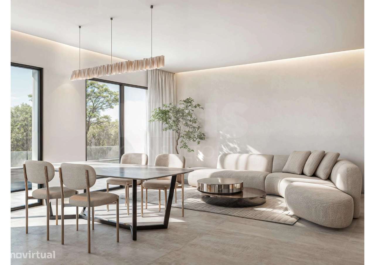 Apartamento T3 novo de topo com piscina comum cobertura - Grande imagem: 4/19