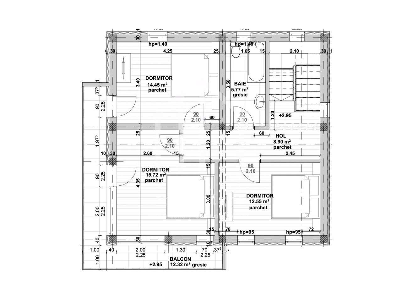 Casa individuala cu 4 camere, 456mp teren, Sura Mica - Imagine principală: 4/16