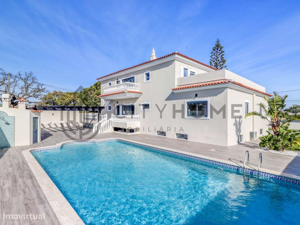 Moradia T5+2 com garagem e piscina a 4,3km da praia de Vale do Lobo - Grande imagem: 3/58