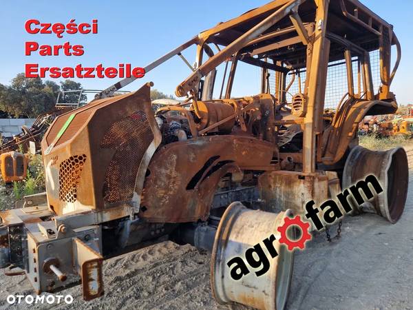 Valtra T173 T193 zwolnica piasta wał obudowa most zabudowa leśna - 2