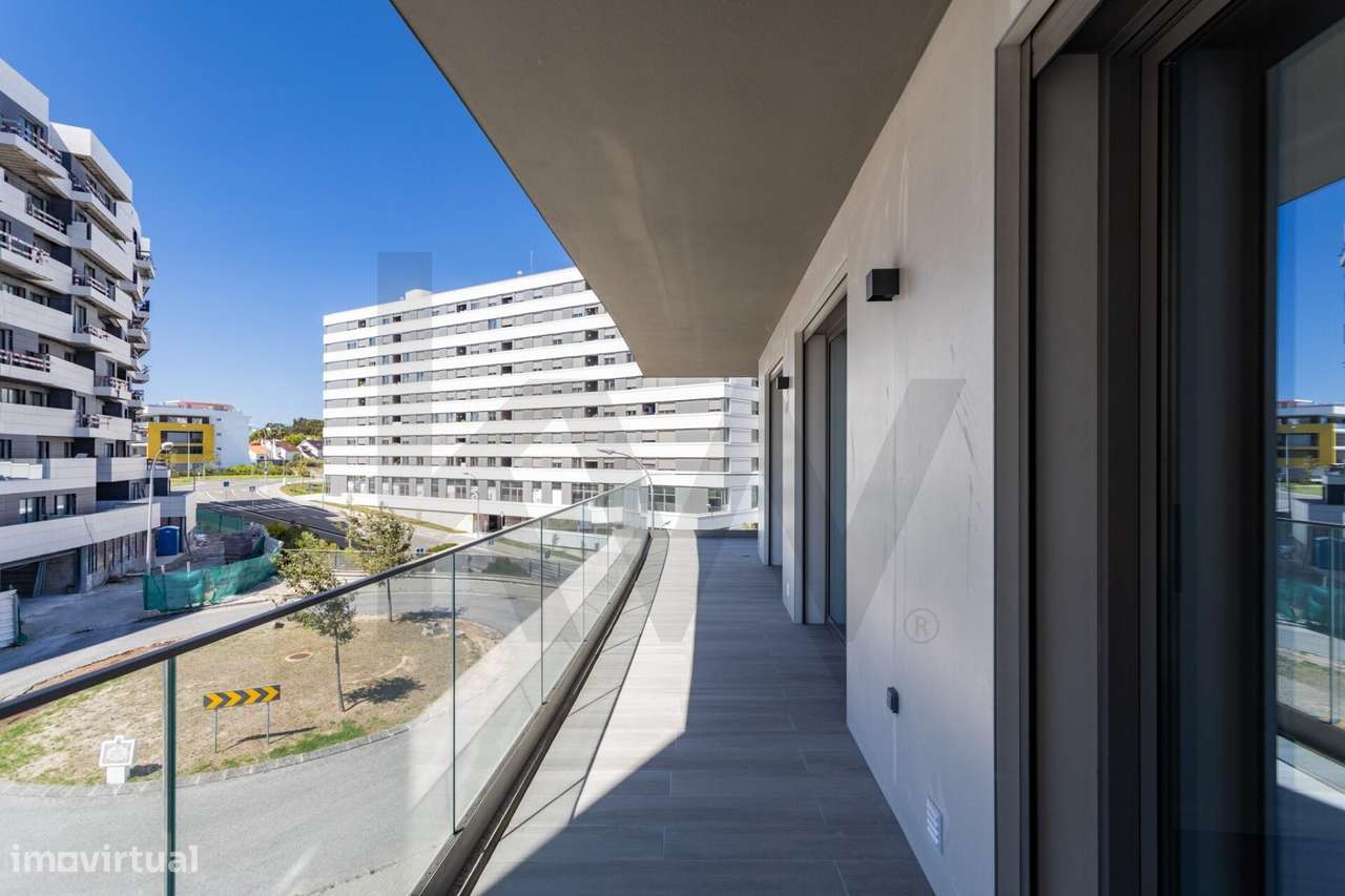 Exclusivo T3 Novo com Varandas de 51m2 | 2 Lugares de Garagem e Arreca-19