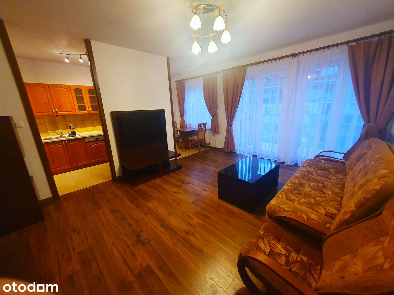 Do wynajęcia mieszkanie dwa pokoje, kuchnia, łazienka 51 m2