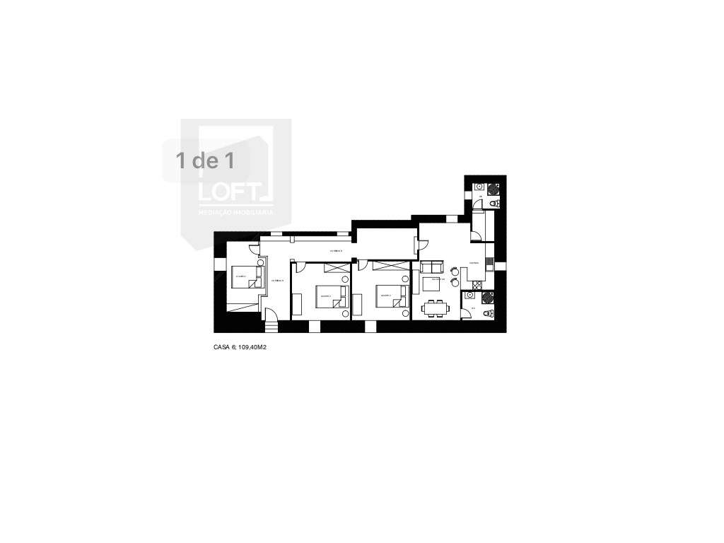 Condomínio com 6 Moradias V2 /V3 Mobiladas e Equipadas-49