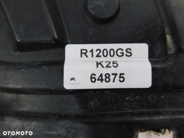 BMW R1200GS K25 04-07 SIEDZENIE KANAPA PASAŻERA - 7