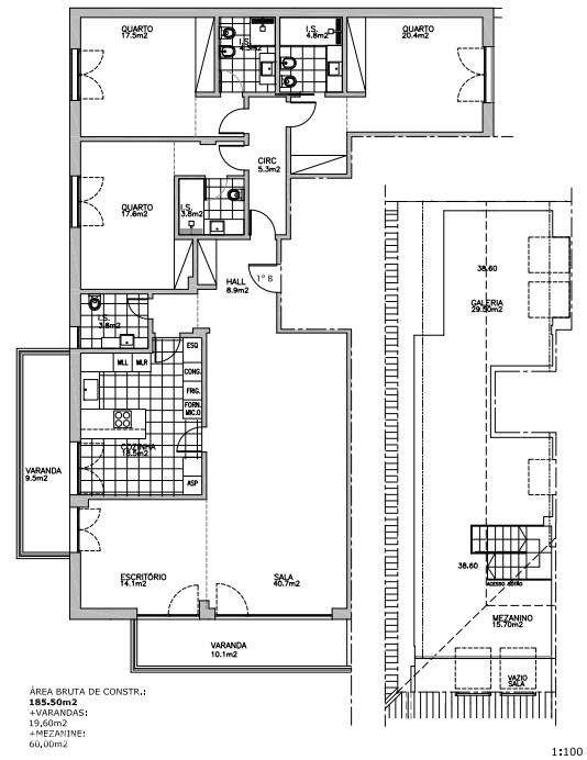 Apartamento T3 novo com estacionamento no centro de Carcavelos-53