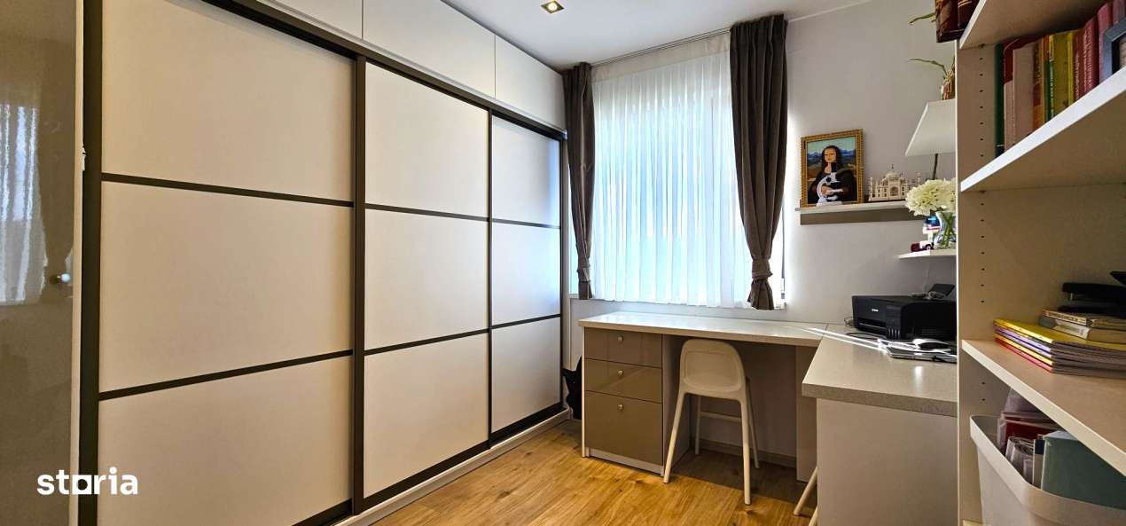 Apt. LUX 4 camere, mobilat, utilat, 2 locuri de parcare, Greenfield-11