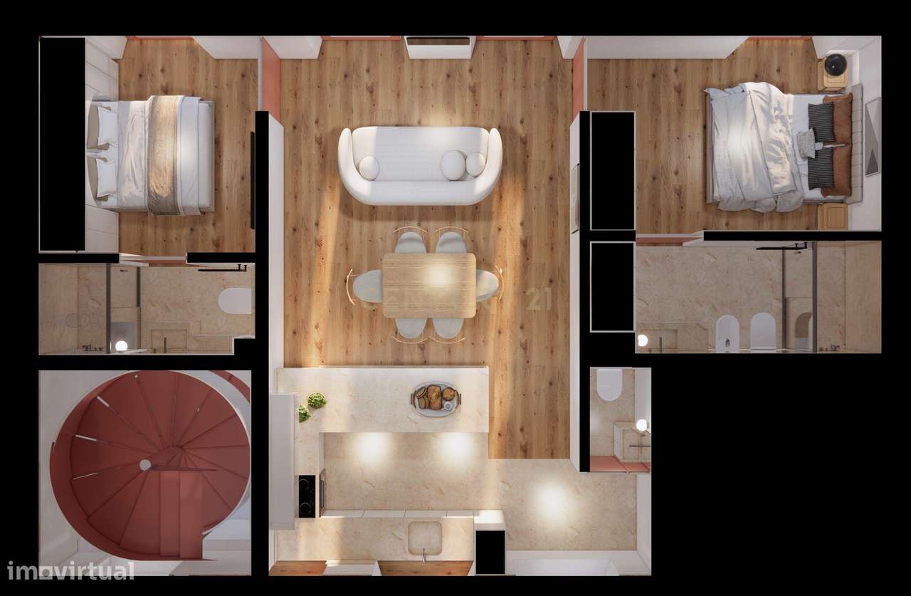 Apartamento T2 Belém, Lisboa-17